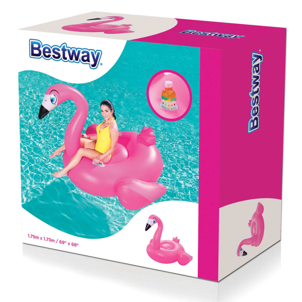 Bestway óriás felfújható flamingó medencés játék 41119 