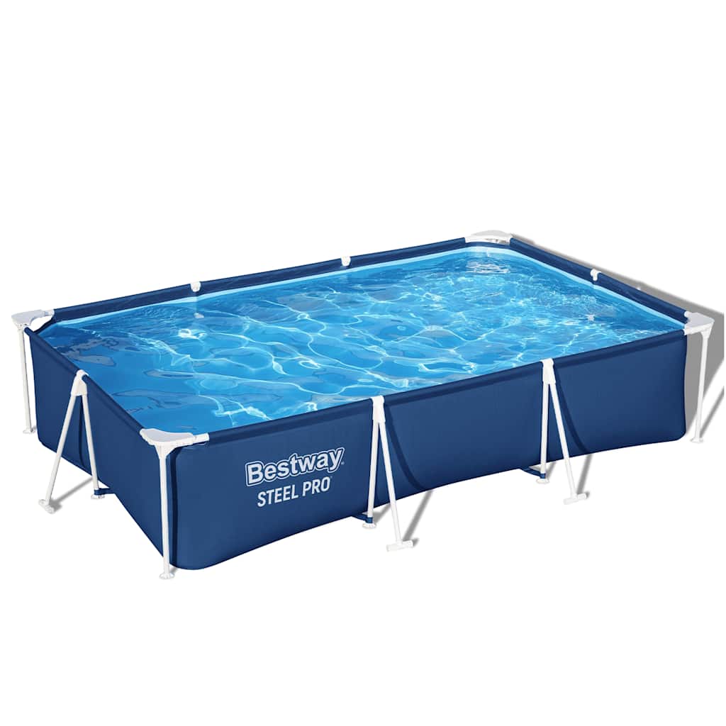 Alternativ bild 1 för Bestway barnpool ovan mark 3x2m - 66cm djup | Steel Pro (56404)