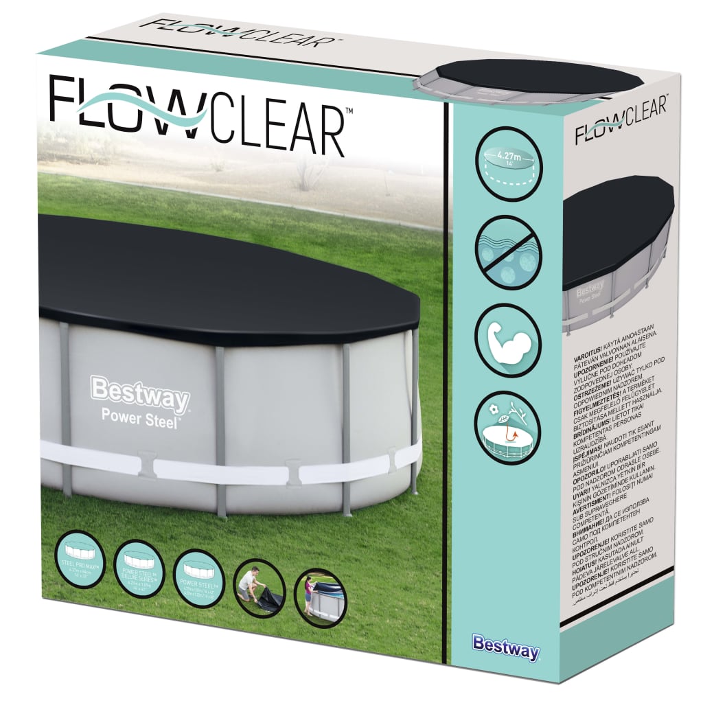 Bestway Flowclear medencetakaró 427 cm 