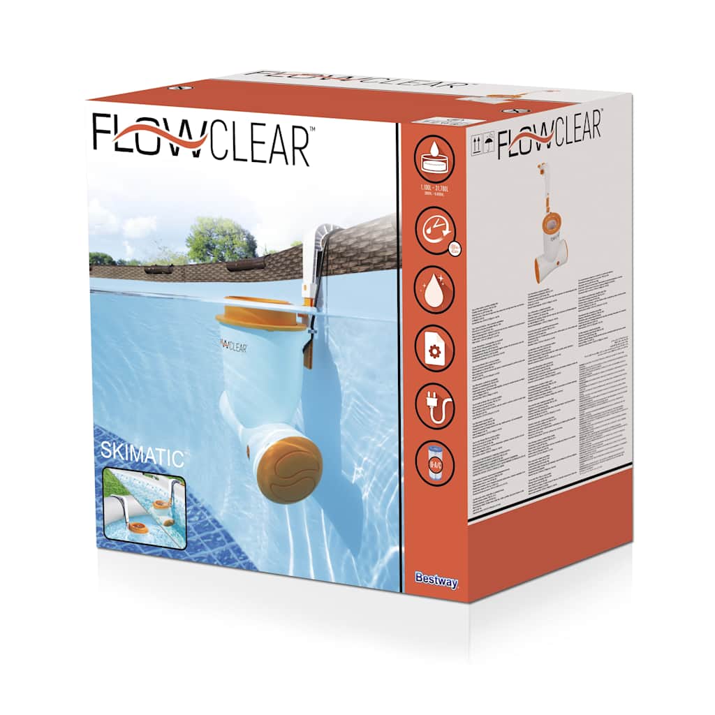 Bestway Filtrirna črpalka za bazen Flowclear Skimatic 3974 L/h 58469