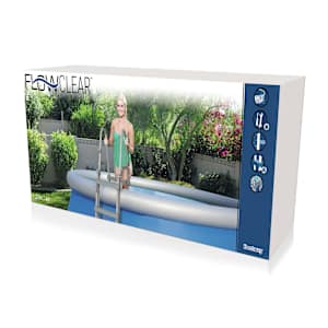 Bestway Bezpečnostní bazénové schůdky Flowclear 4stupňové 122 cm 58331 - obrázek 6