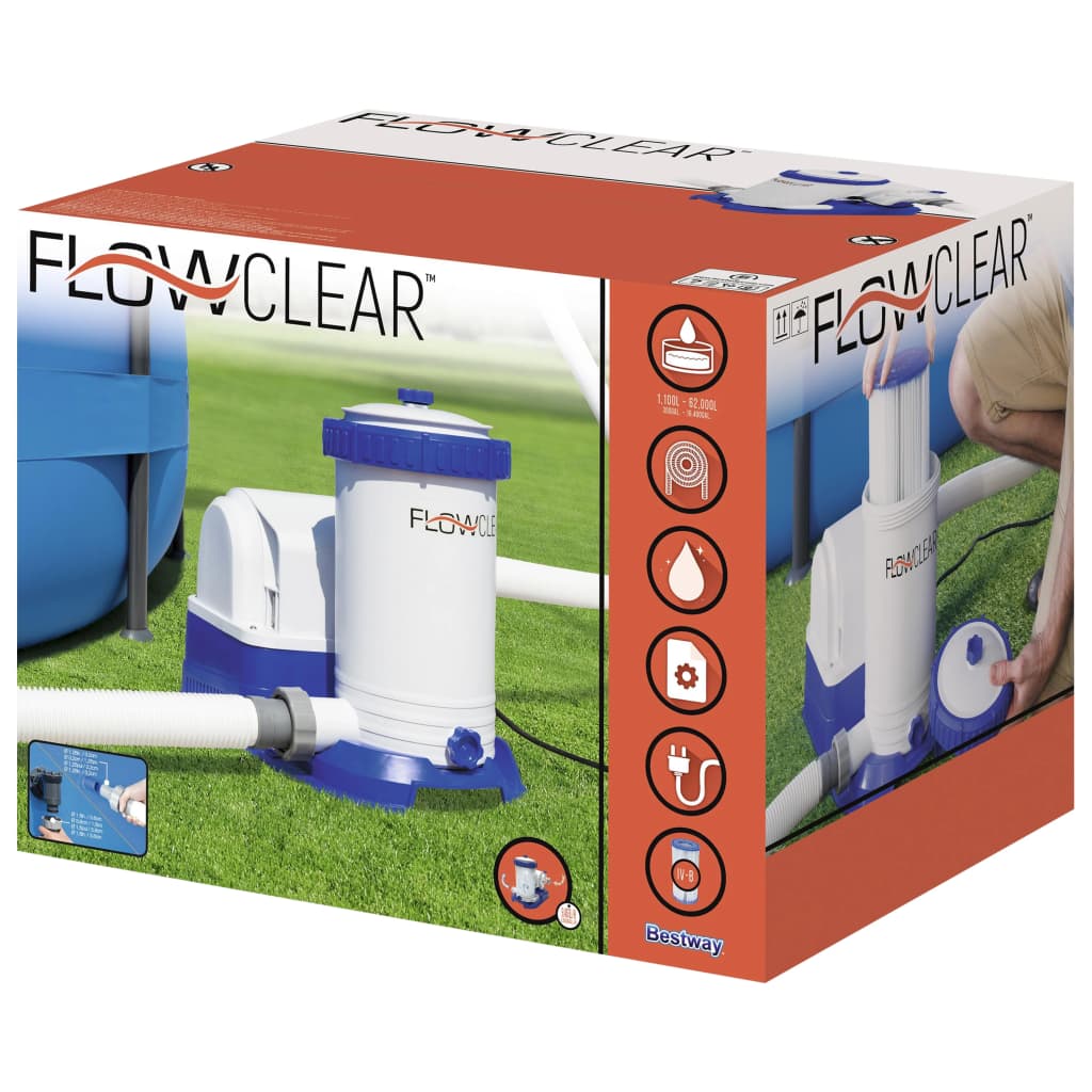Bestway Bazénové filtrační čerpadlo Flowclear 9463 l/h
