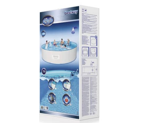 Bestway Hydrium Pro Schwimmbad Set Stahlrahmen 460x90 cm 56386 | vidaXL.at