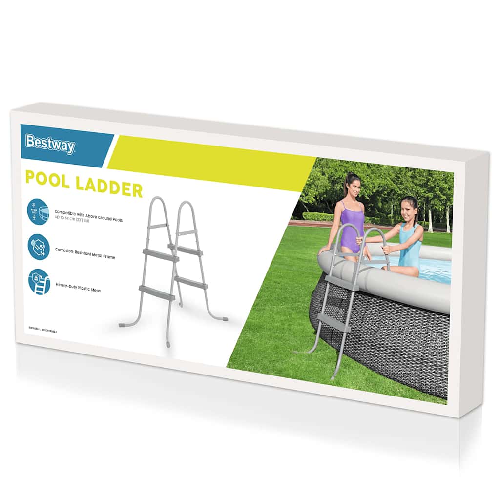 Bestway Zwembadladder 2 treden Flowclear 84 cm image 6