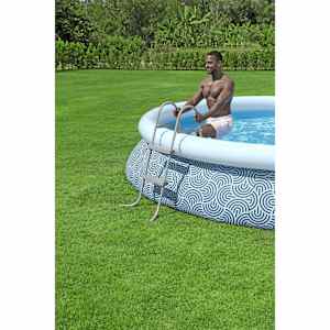 Bestway Bazénové schůdky Flowclear 2stupňové 84 cm - obrázek 3