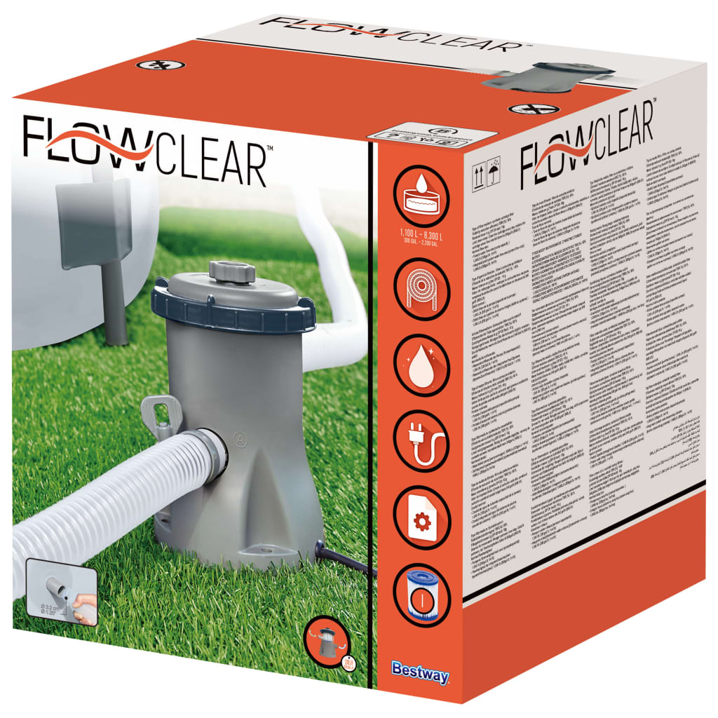 Bestway Bazénové filtrační čerpadlo Flowclear 1 250 l