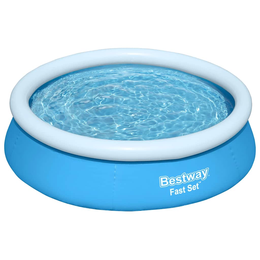 Thumbnail - Bestway Fast Set Aufblasbarer Pool Rund 183x51 cm Blau
