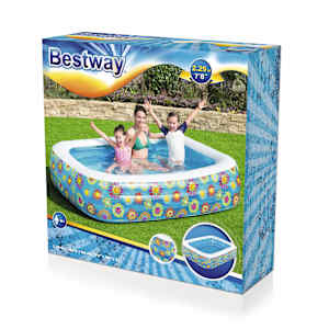 Bestway Nafukovací dětský bazén modrý 229 x 152 x 56 cm - obrázek 8