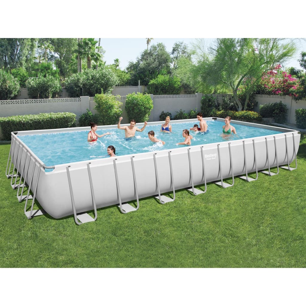 Bestway Power Steel Swimmingpool-Set 956x 488x 132 cm