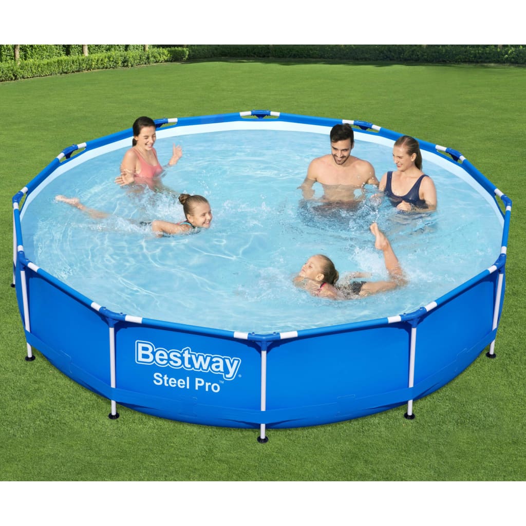 Bestway Piscina con Telaio Steel Pro 366×76 cm