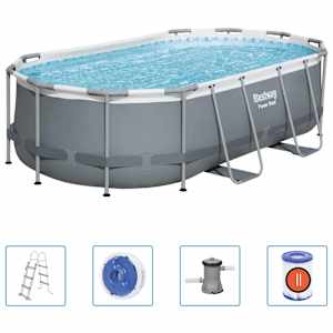 Bestway Power Steel Nadzemní bazén oválný 427 x 250 x 100 cm - obrázek 2