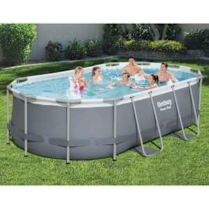 Bestway Power Steel Nadzemní bazén oválný 427 x 250 x 100 cm - obrázek 1
