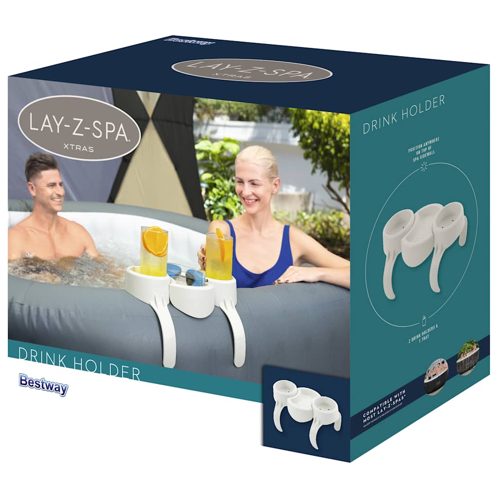 Alternativ bild 3 för Lay-Z-Spa dryckeshållare för uppblåsbart spabad