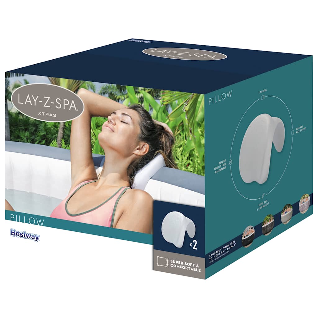 Alternativ bild 2 för Lay-Z-Spa Pillow | 2-pack