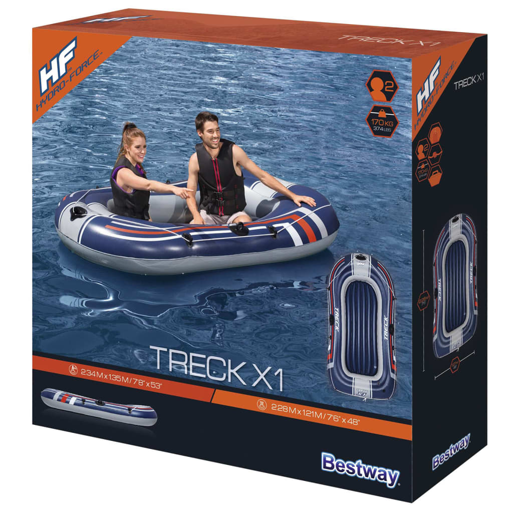 Bestway Hydro-Force Treck X1 61064 felfújható csónak 228 x 121 cm 