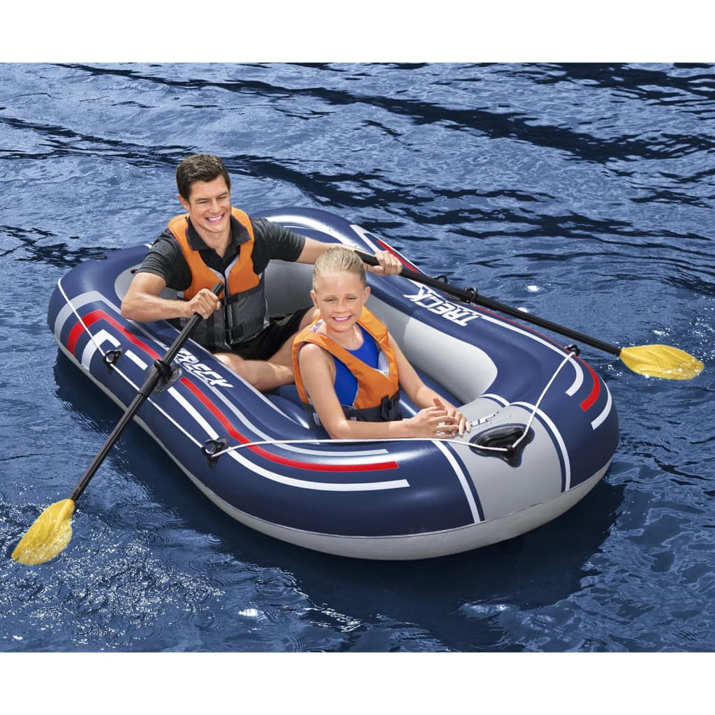 Bestway Barcă gonflabilă Hydro-Force cu pompă și vâsle albastru vidaxl.ro