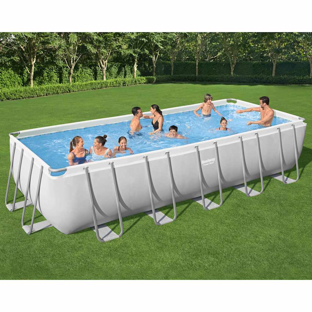 Thumbnail - Bestway Power Steel Frame-Pool Rechteckig 19281 L