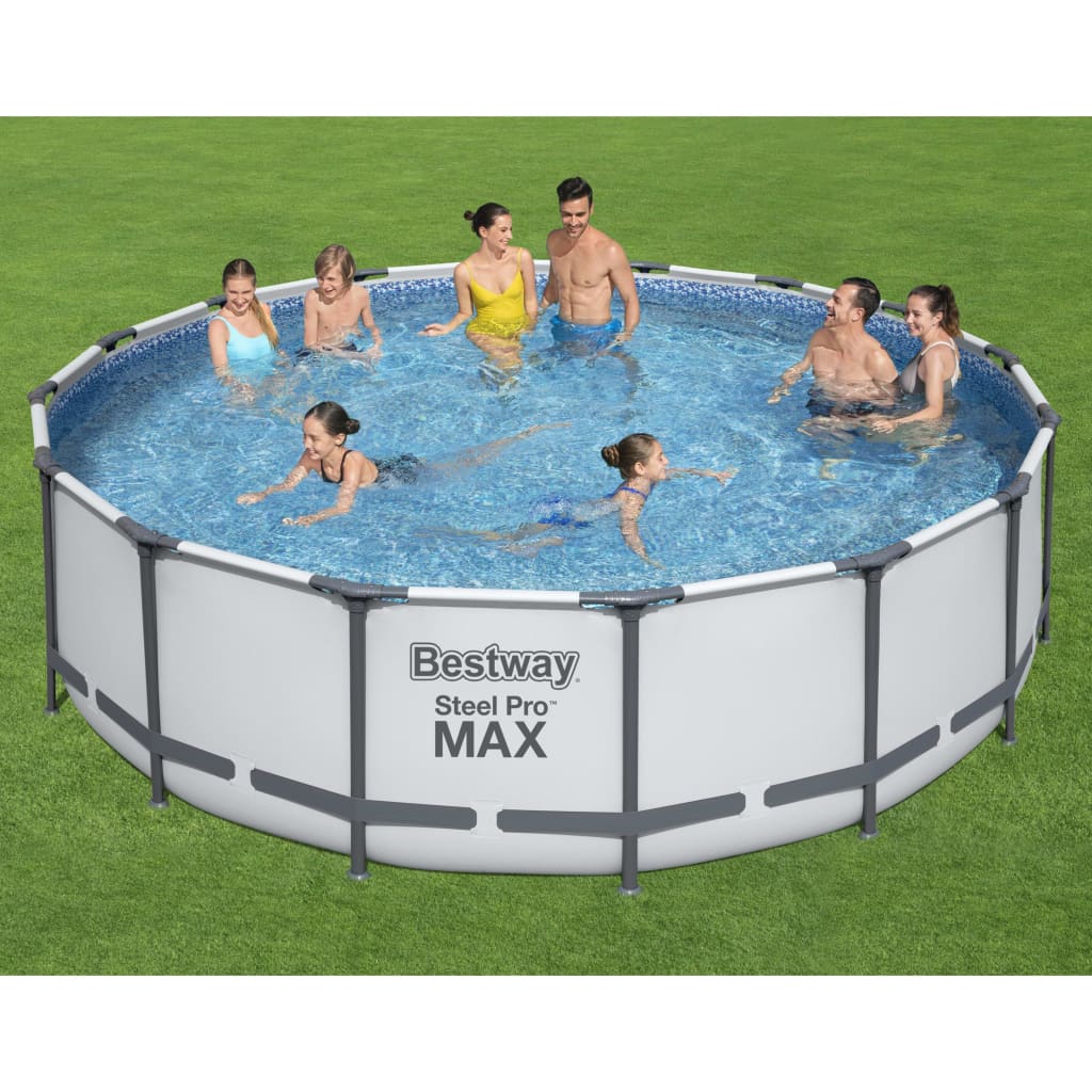 Bestway Set de piscină Steel Pro MAX, 488x122 cm