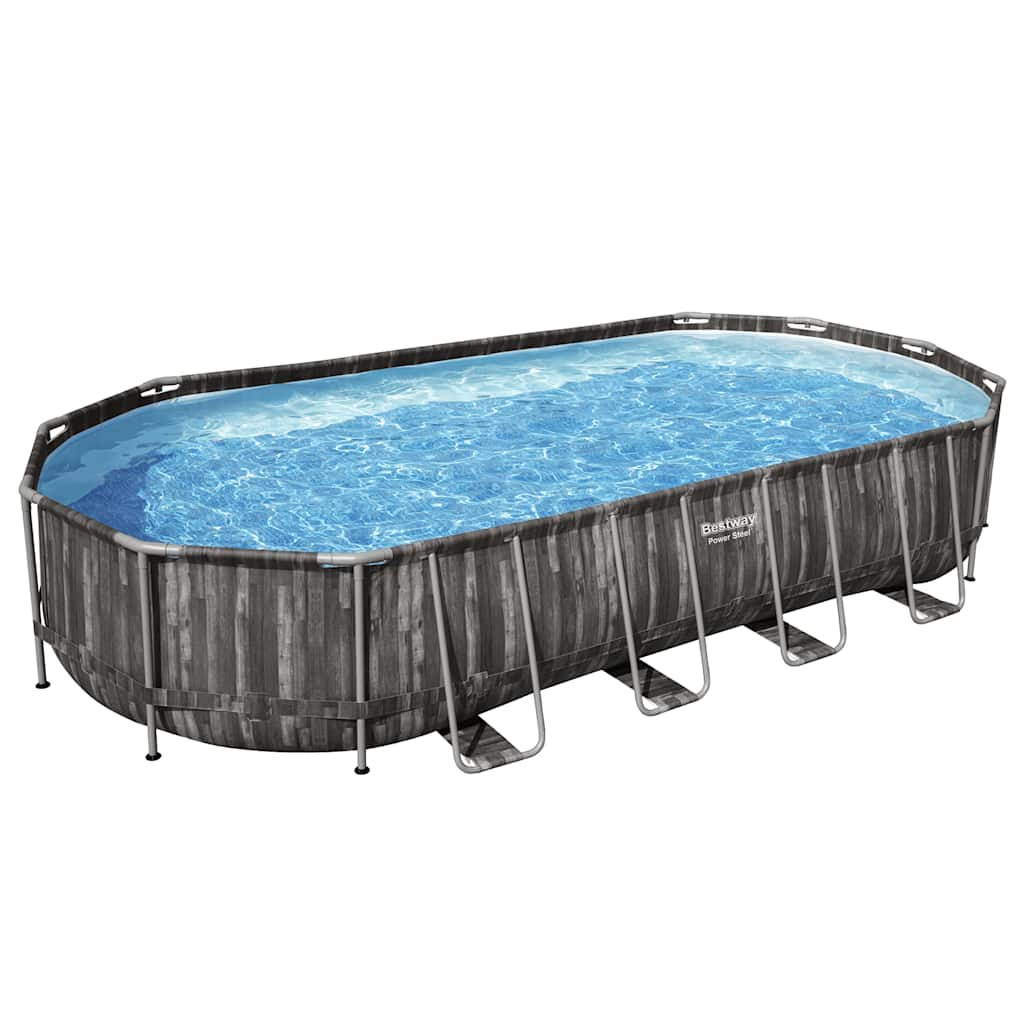 Bestway Zwembadset ovaal 7,32x3,66x1,22 m afbeelding