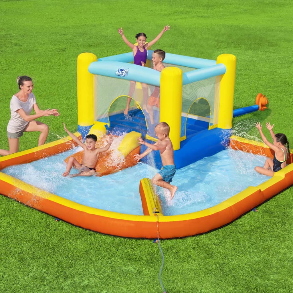Bestway Parc acvatic gonflabil pentru copii H2OGO Beach Bounce accesorii