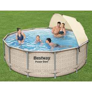 Bestway Power Steel Bazénový set s přístřeškem 396 x 107 cm - obrázek 1