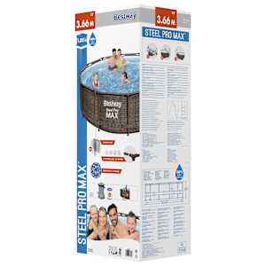 Bestway Bazénový set Steel Pro MAX Deluxe Series kruhový 366 x 100 cm - obrázek 10