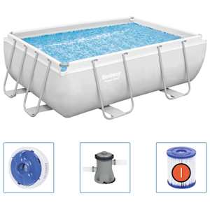 Bestway Power Steel Bazénový set obdélníkový 282 x 196 x 84 cm - obrázek 2