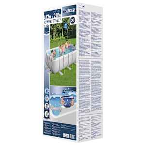 Bestway Bazénový set Power Steel obdélníkový 412 x 201 x 122 cm - obrázek 10
