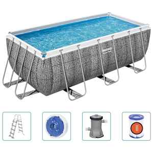 Bestway Bazénový set Power Steel obdélníkový 412 x 201 x 122 cm - obrázek 2