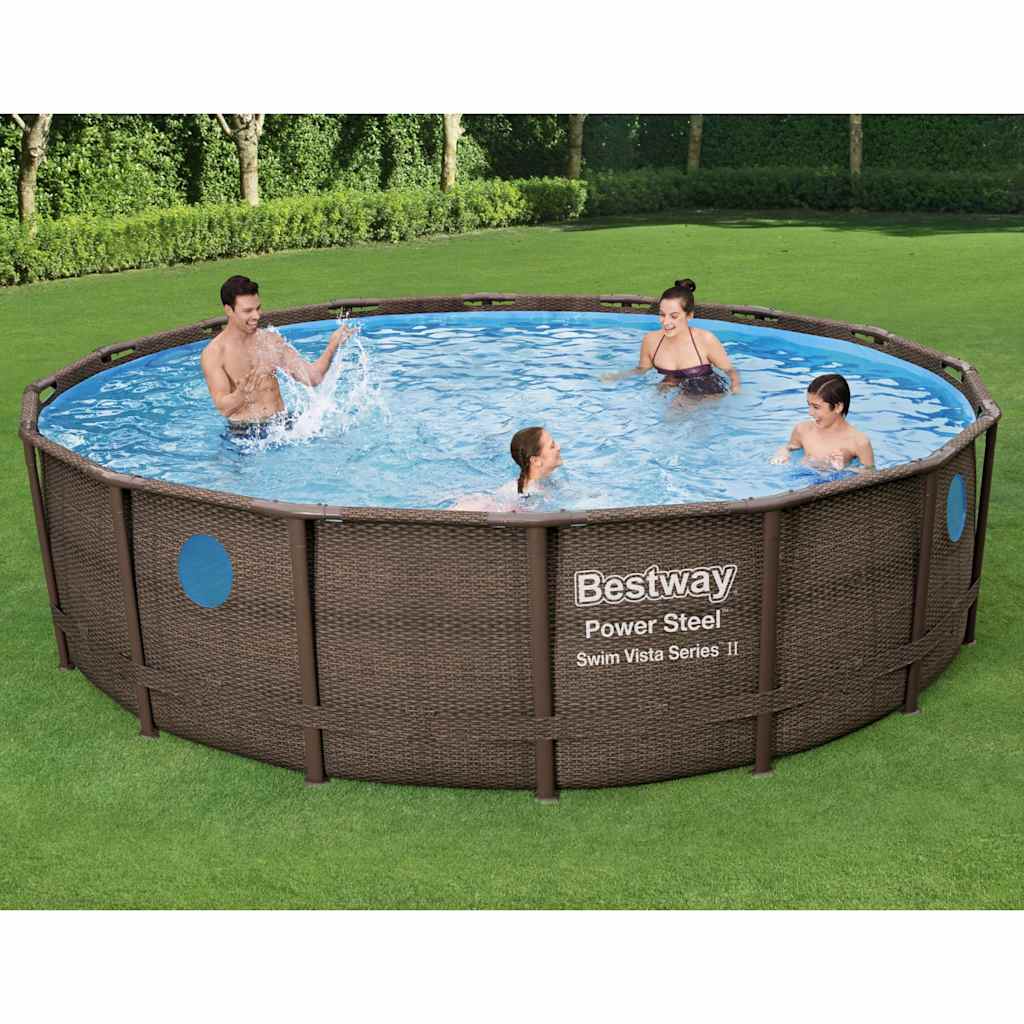 Bestway Zwembadset Power Steel 488x122 cm afbeelding