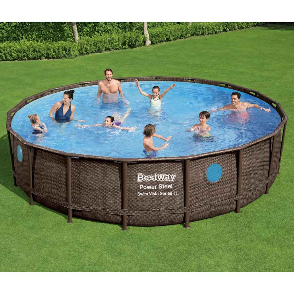 Bestway Power Steel Swimmingpool-Set 549x 122 cm