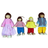 AK Sport Set de muñecos de casa de muñecas 4100