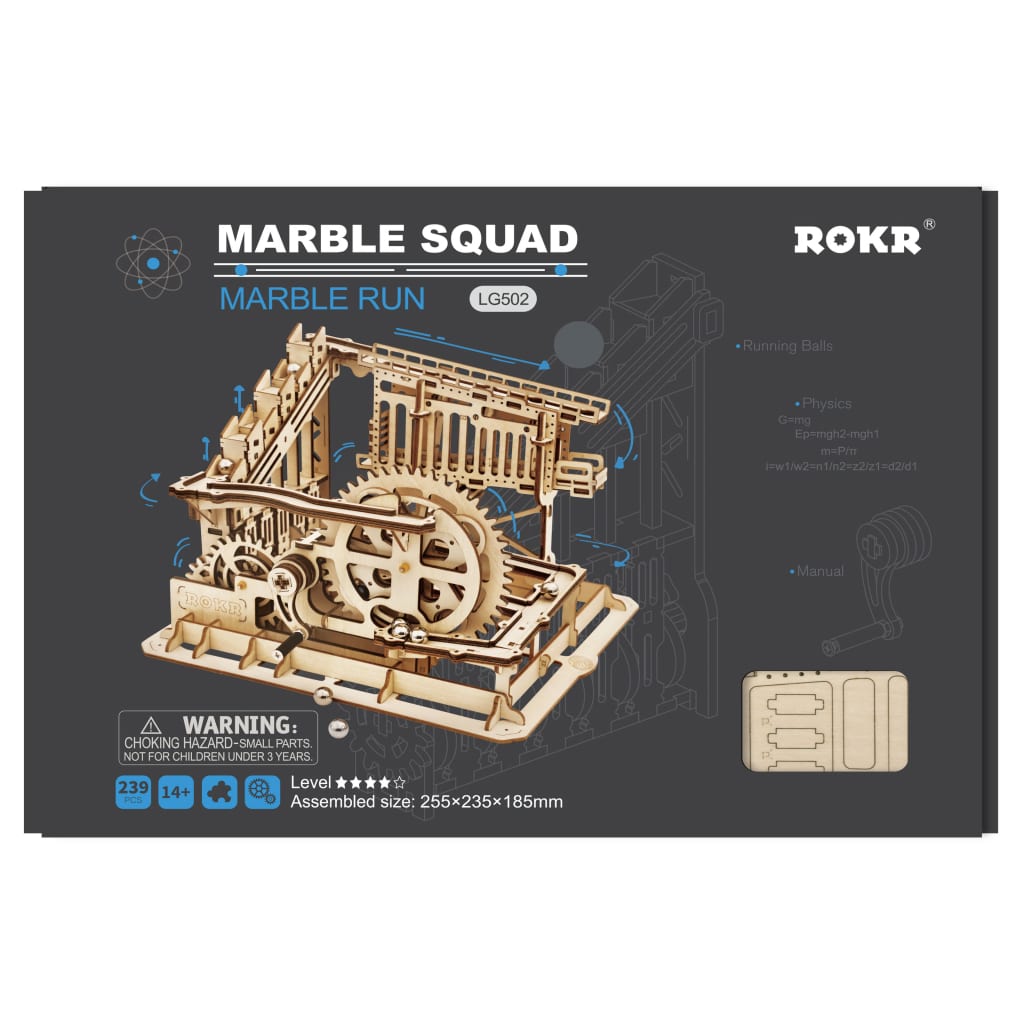 

Robotime Knikkerbaanset Marble Squad