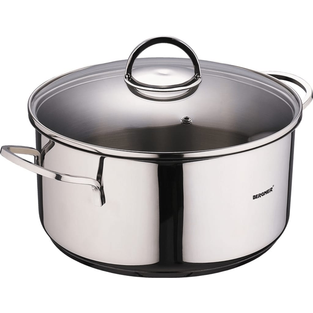 Afbeelding Bergner Classic Kookpan - RVS - Ø16 cm - 1,35L door Vidaxl.nl