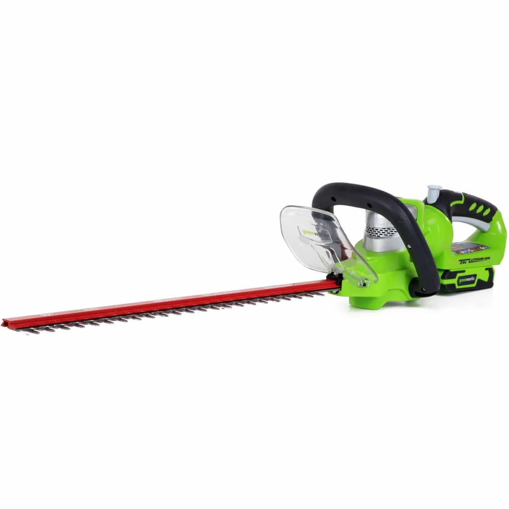 Greenworks Cortasetos 24 V batería no incluida Deluxe G24HT57 2200107 Verde