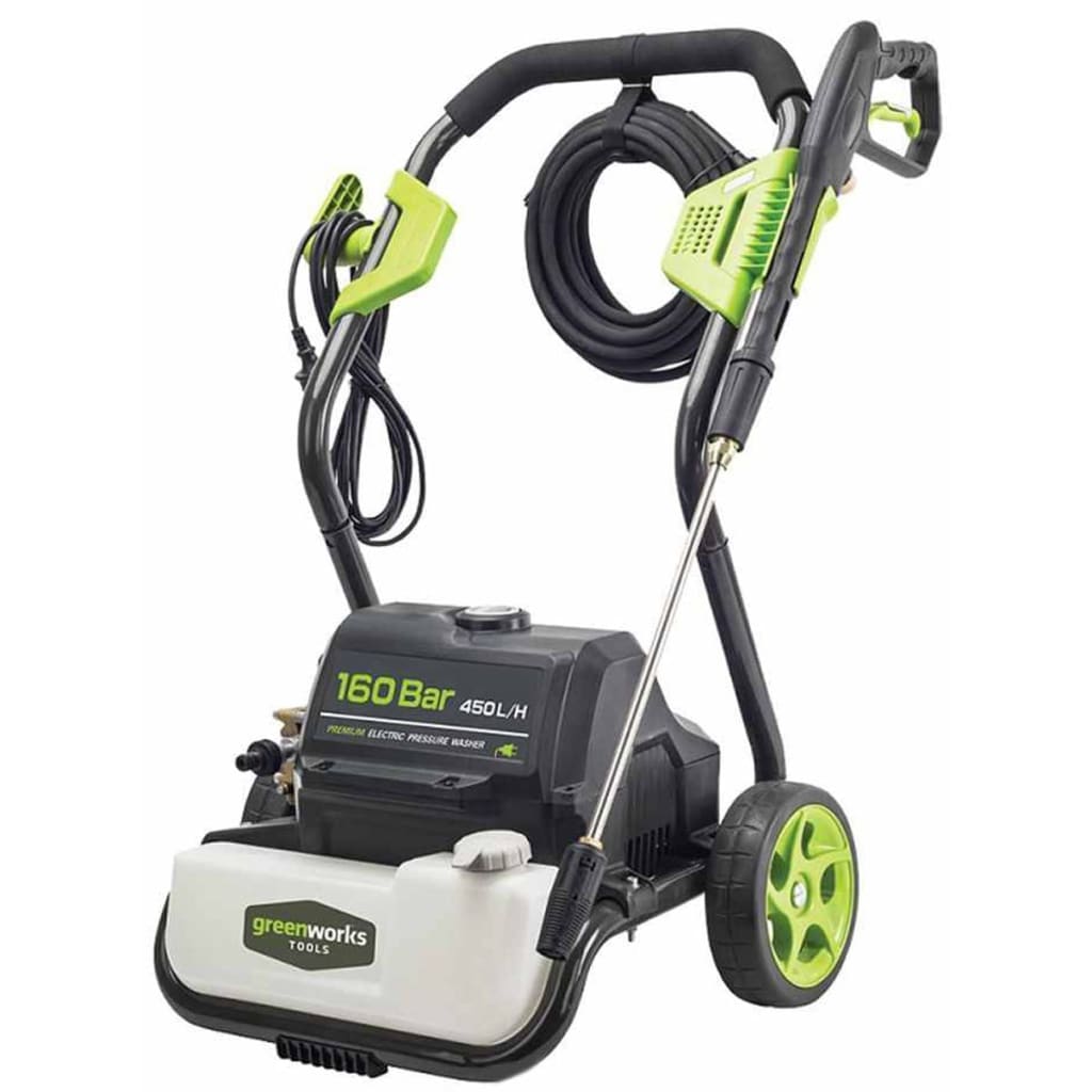 Greenworks Limpiadora eléctrica a presión GPWG8 160 bar 3000 W 5100907 Multicolor