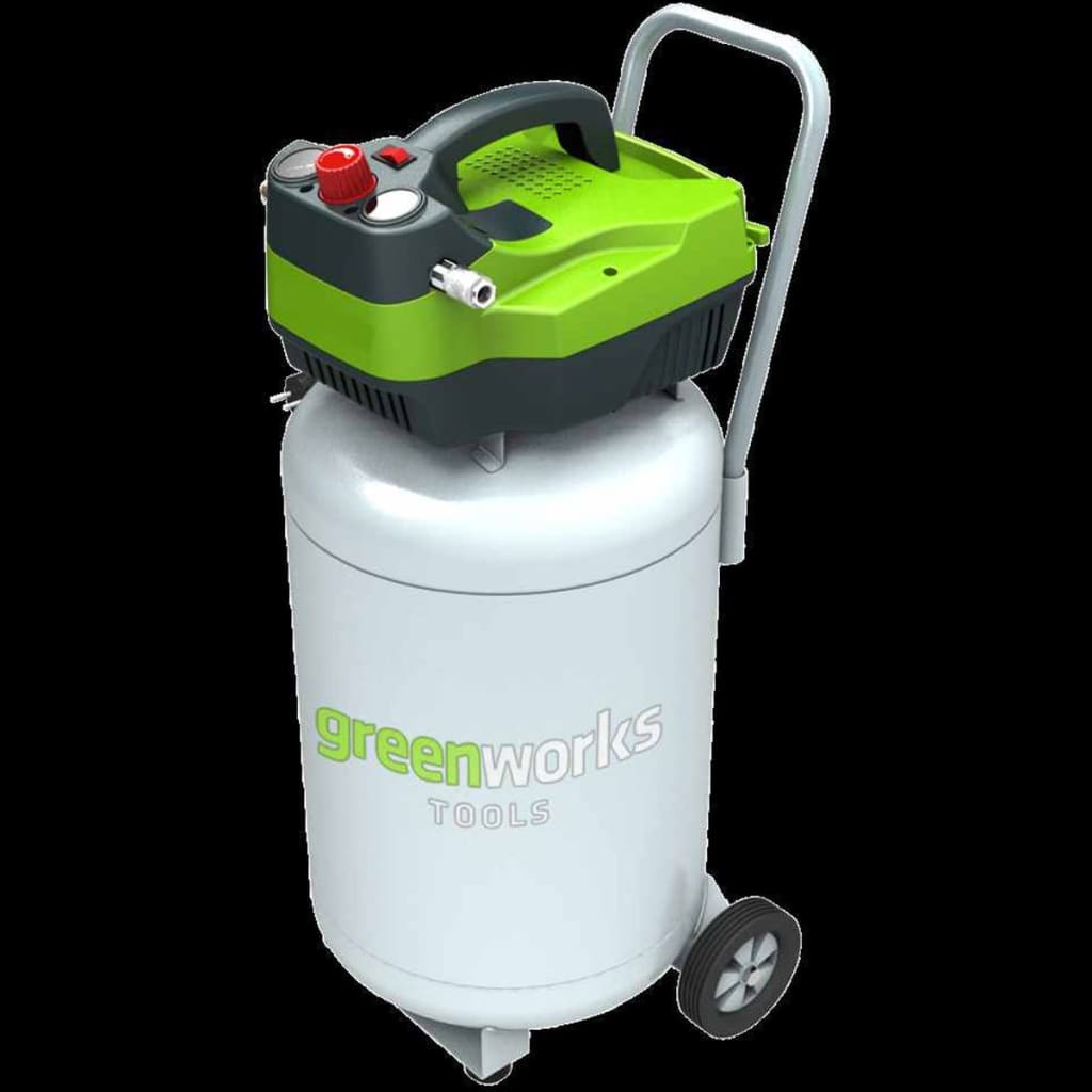 

Greenworks Luchtcompressor elektrisch verticaal GAC50V 1100 W 4101907