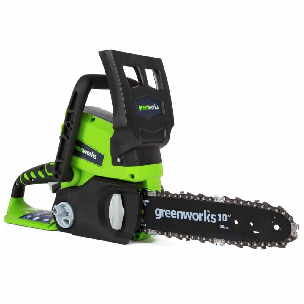 Greenworks Kit motosierra con batería 24V 2Ah G24CS25 25cm 2000007UA Multicolor