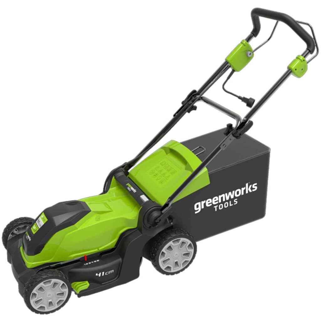 Greenworks Cortacésped eléctrico GLM1241 230 V 41 cm 2505207 Multicolor