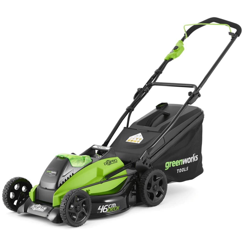 Greenworks Cortacésped con batería de 40 V 4 Ah GD40LM45 2500407UB Multicolor