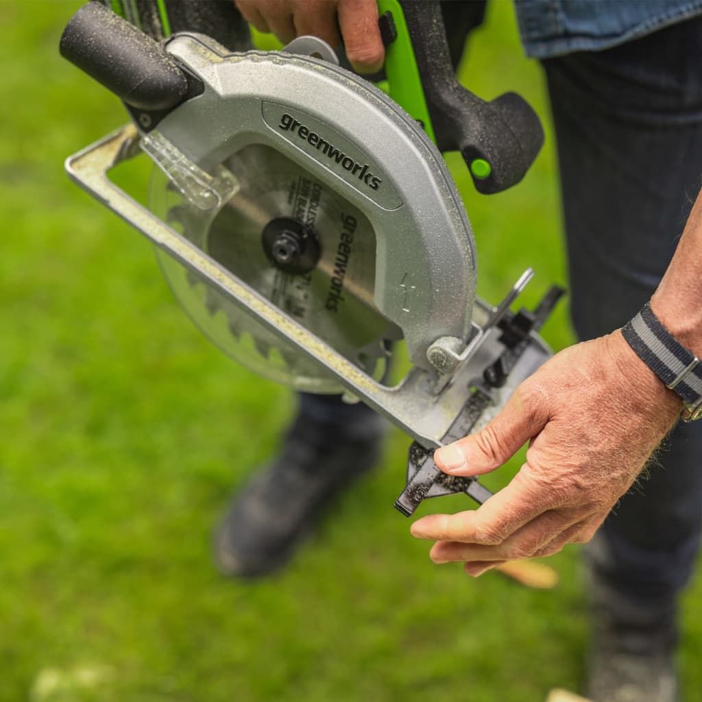 

Greenworks Cirkelzaag borstelloos 24 V