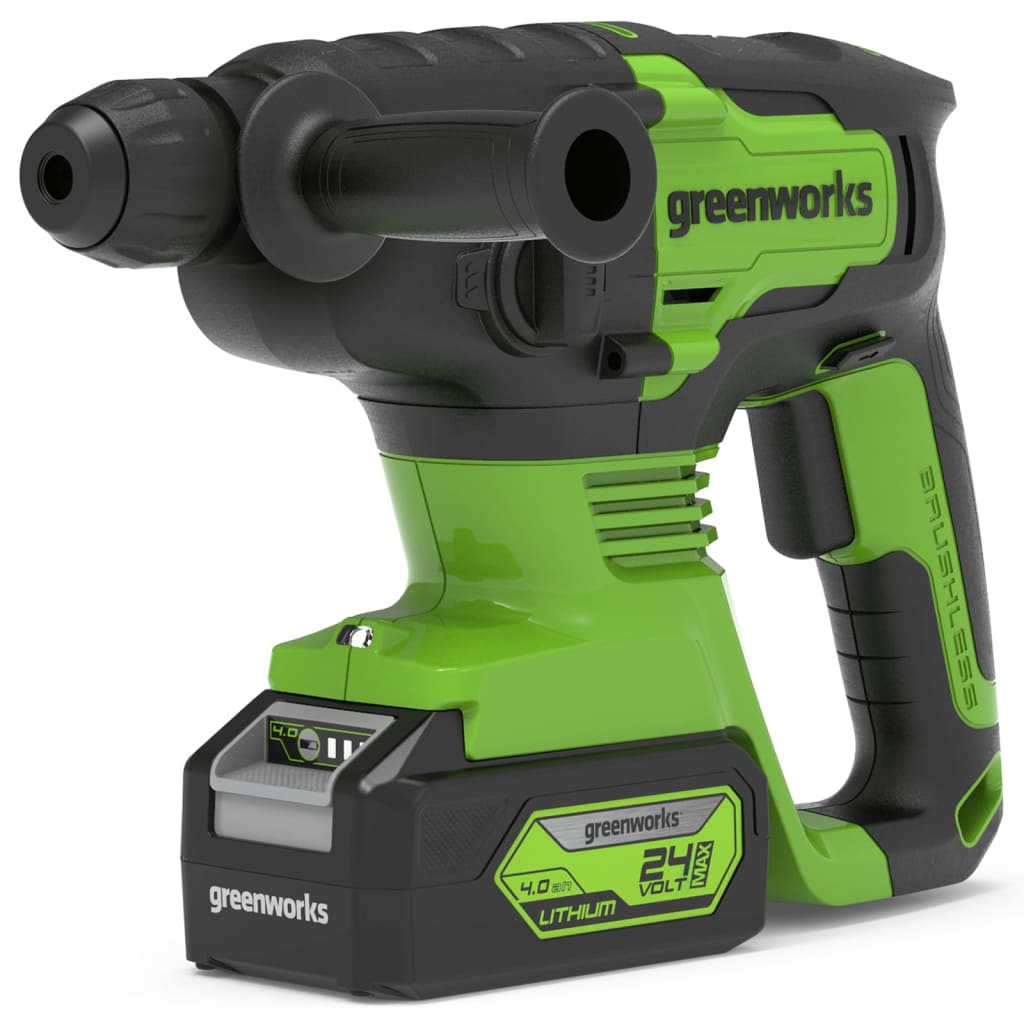 

Greenworks 4-in-1 Hamerboor borstelloos 24 V 2 J