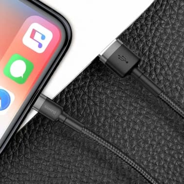 Handla Baseus® 3 Meter QC 3.0 Laddare iPhone 11, XR, 11 Pro Handla Baseus® 3 Meter QC 3.0 Laddare iPhone 11, XR, 11 Pro