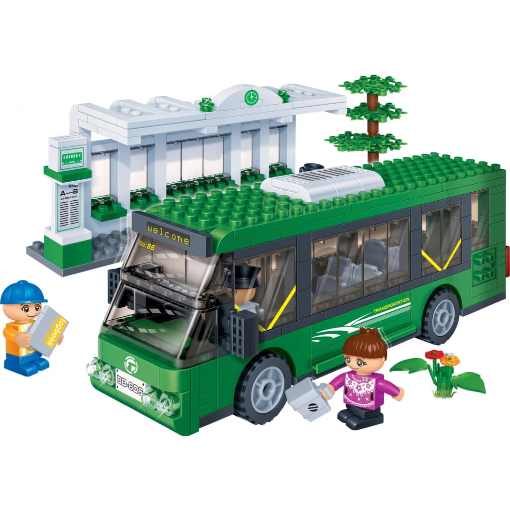 BanBao bouwpakket Shuttle Bus 372-delig