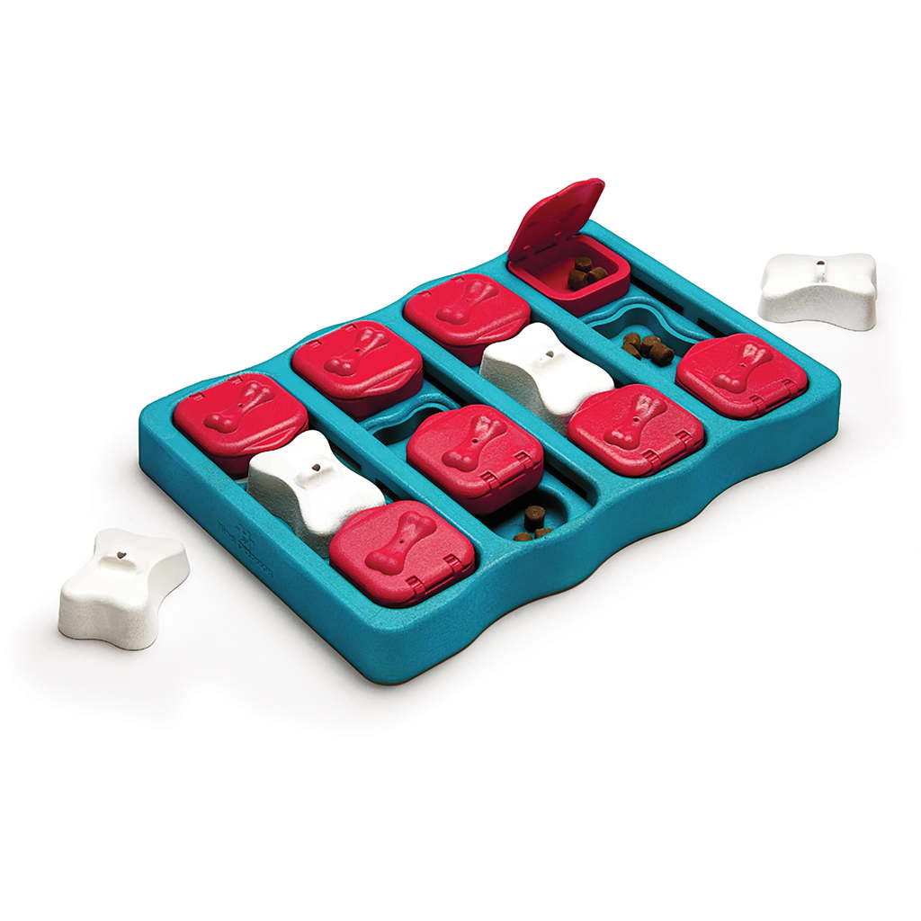 Afbeelding Nina Ottosson Dog Brick Blue - Hondenpuzzel Per stuk door Vidaxl.nl