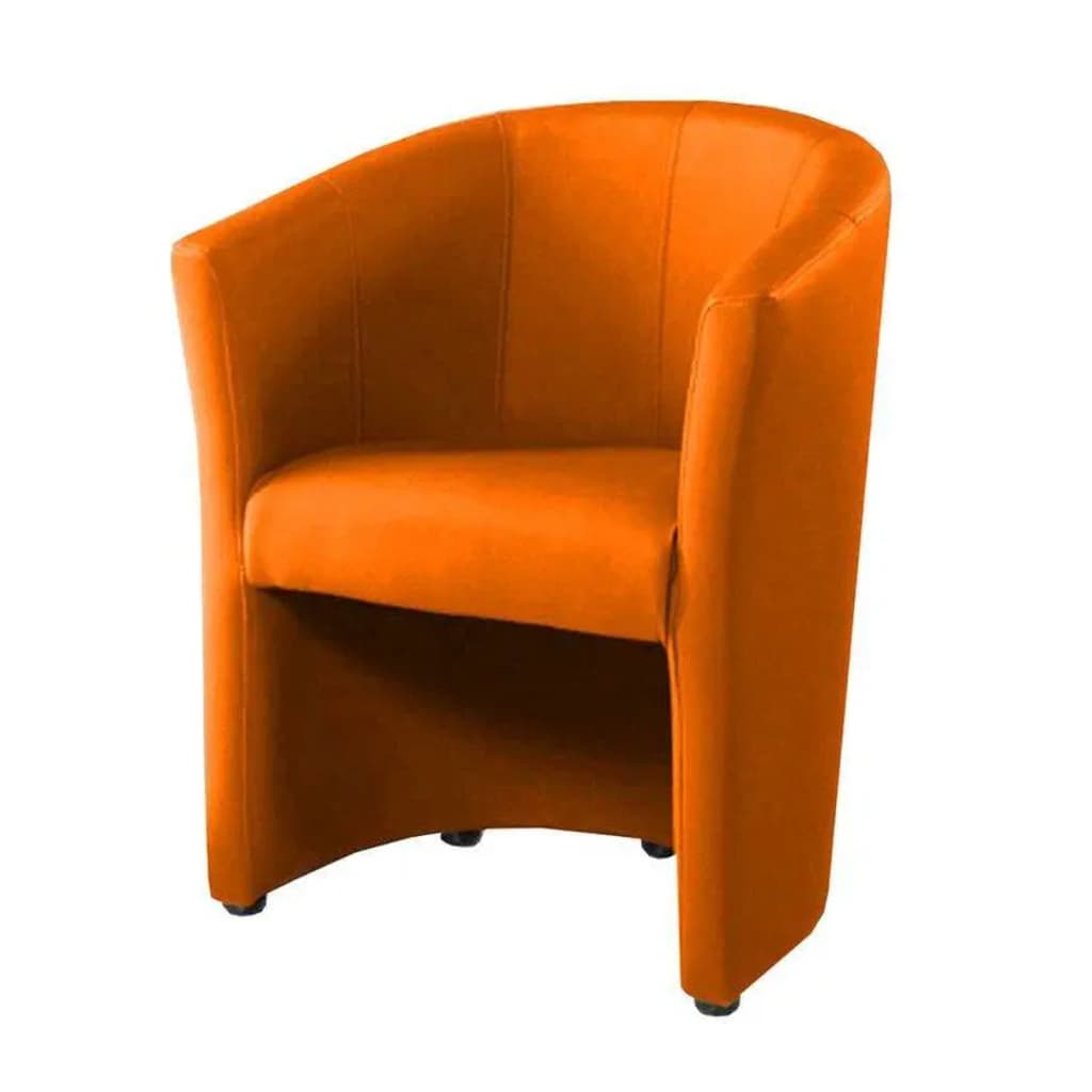 Afbeelding Monaica Charlie Fauteuil Oranje door Vidaxl.nl