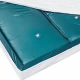 Matelas à eau dual - haute qualité - 160x200 cm - stabilisation élevée