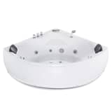 Baignoire d'angle - baignoire balnéo / whirlpool - hydromassage & chro