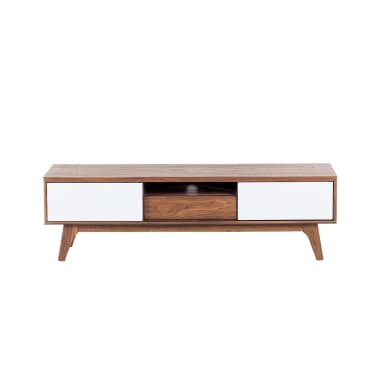 Mesa de TV branca com gavetas EERIE[4/12]