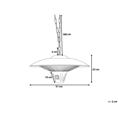 Aquecedor elétrico - Infra-vermelhos - KABA[9/10]